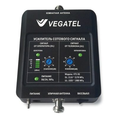 Репитер VEGATEL VT2-3G (LED)