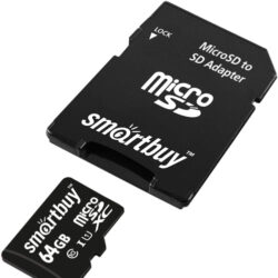 Карта памяти 64Gb SmartBay micro SD (10 класс)