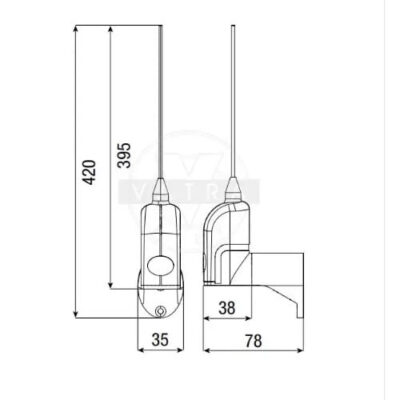 TOP-A433N CAME Антенна