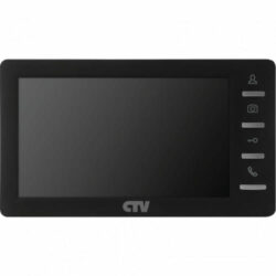 Монитор видеодомофона CTV-M1701 Plus B черный