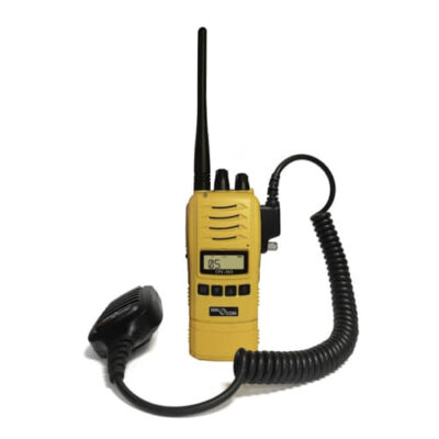CPC-303А желтого цвета, Радиостанция нетонущая 300-337 МГц, с клипсой