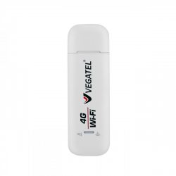 Модем 4G Vegatel M24 Wi-Fi роутер (все SIM-карты), белый